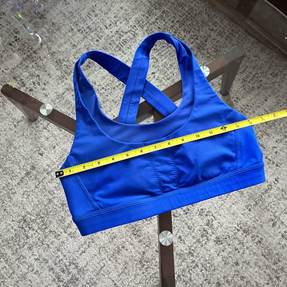 Lululemon Run: Stuff Your Bra 
Harbor Blue Size 8 - Picture 7 of 11
